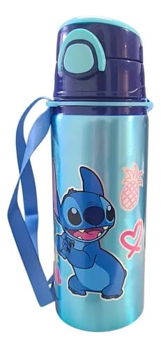 Botella de aluminio  Lilo y stich Disney