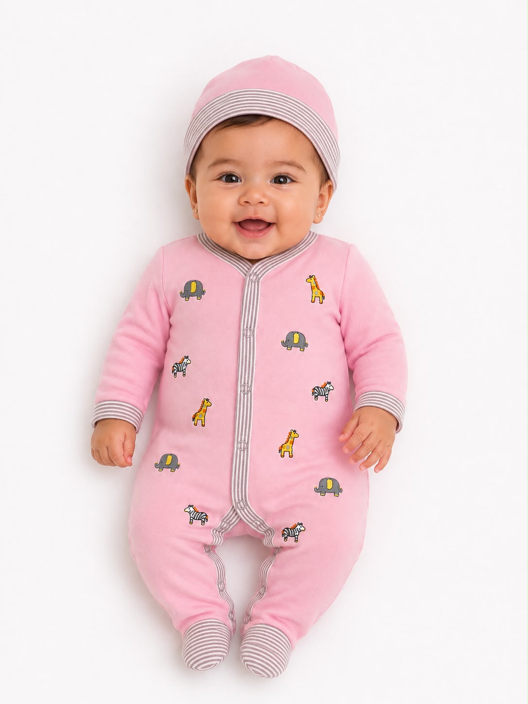 Pijama en set  2 piezas de animalitos Kobytin
