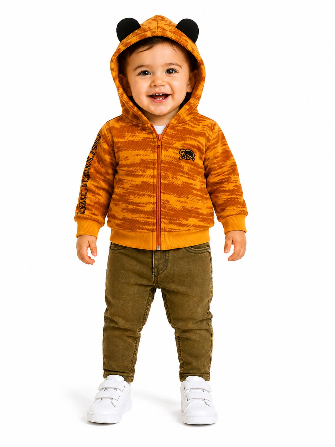 Sweater oso naranja Fakini