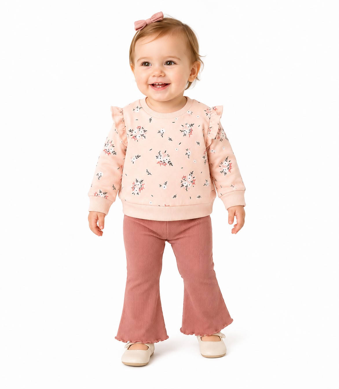 Conjunto campana de flores para bebé Cutie baby
