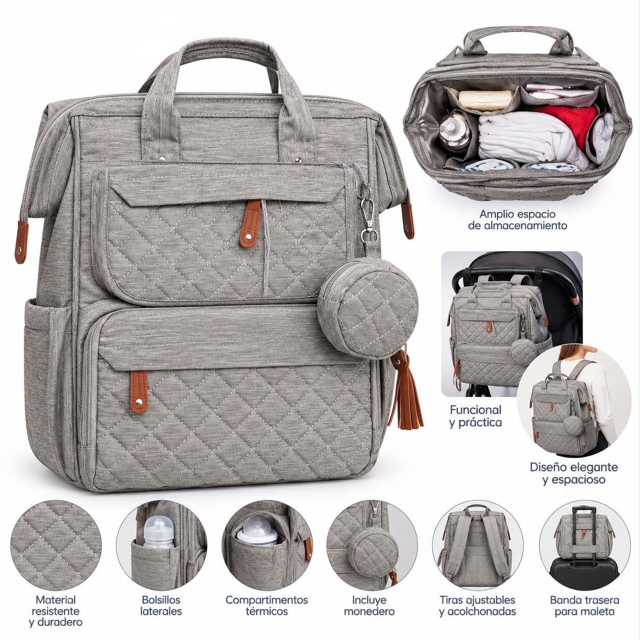Bolso pañalera Cute Babies