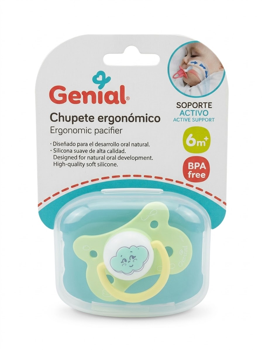 Chupeta ergonómica  nube Genial
