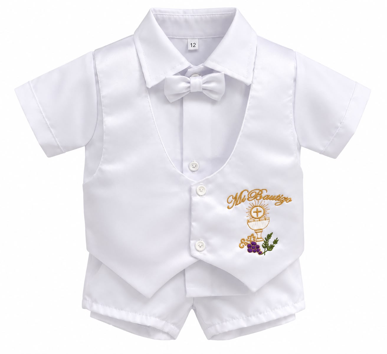 Conjunto de bautizo para bebé By Emmanuel