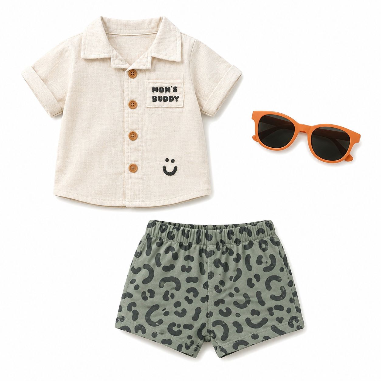 Conjunto con lentes Mom´s buddy para bebé Bon blues