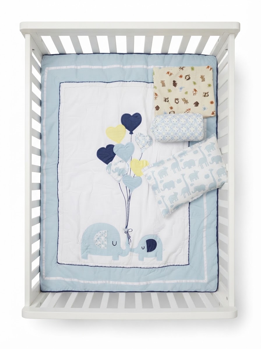 Juego de Cuna luxe de 5 piezas Kobytin