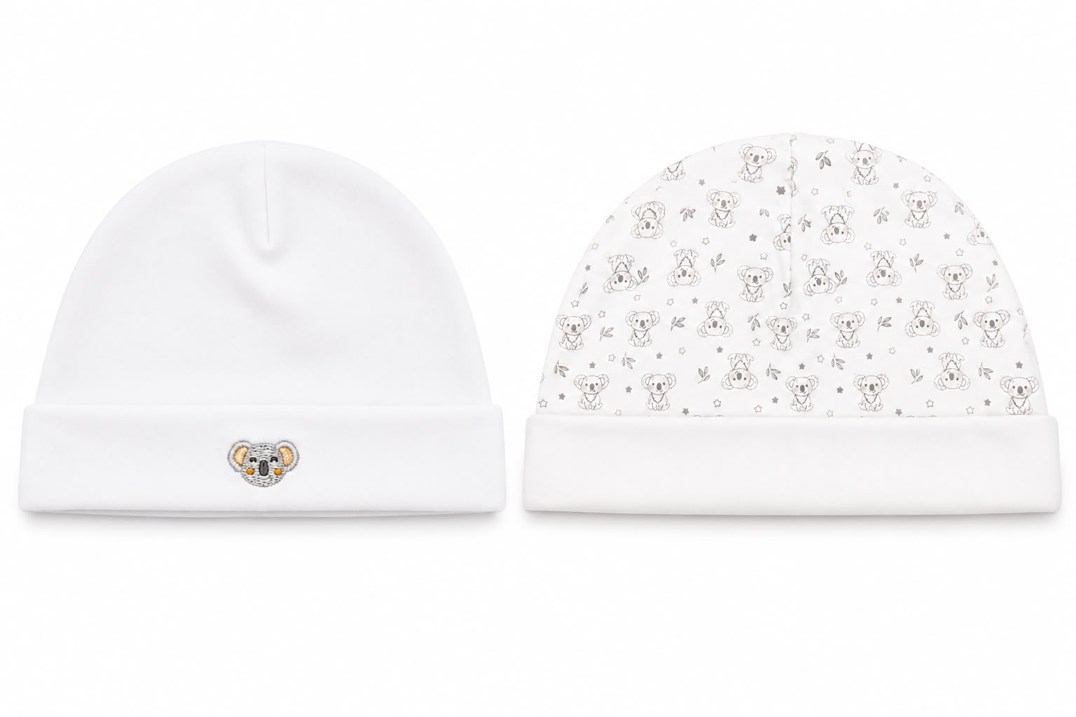 Set de gorros para bebé koala kobytin
