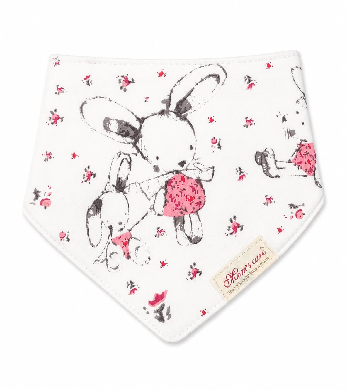 Set de 3 bandanas coneja rosa Moms care