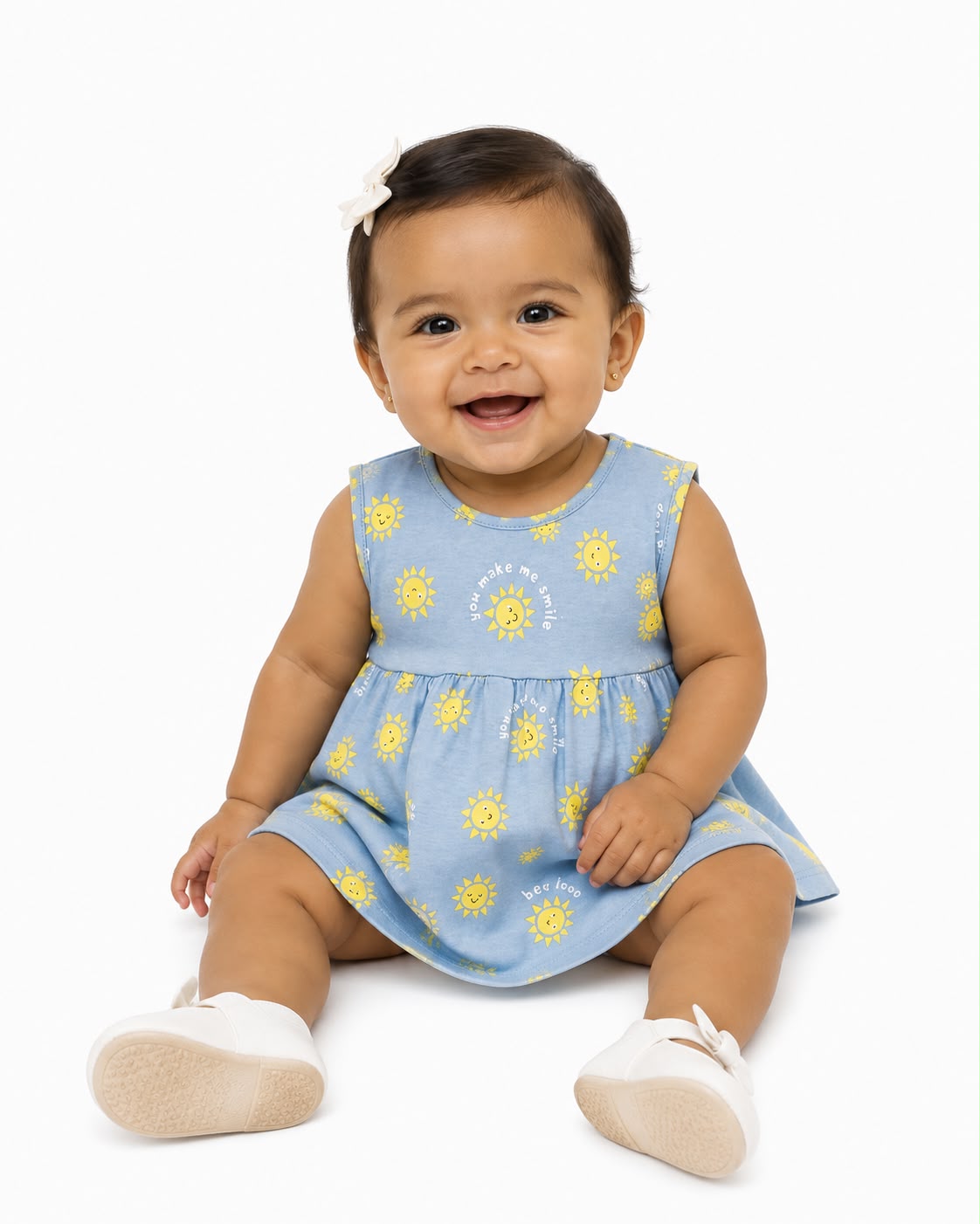 Vestido celeste solcitos Bee loop