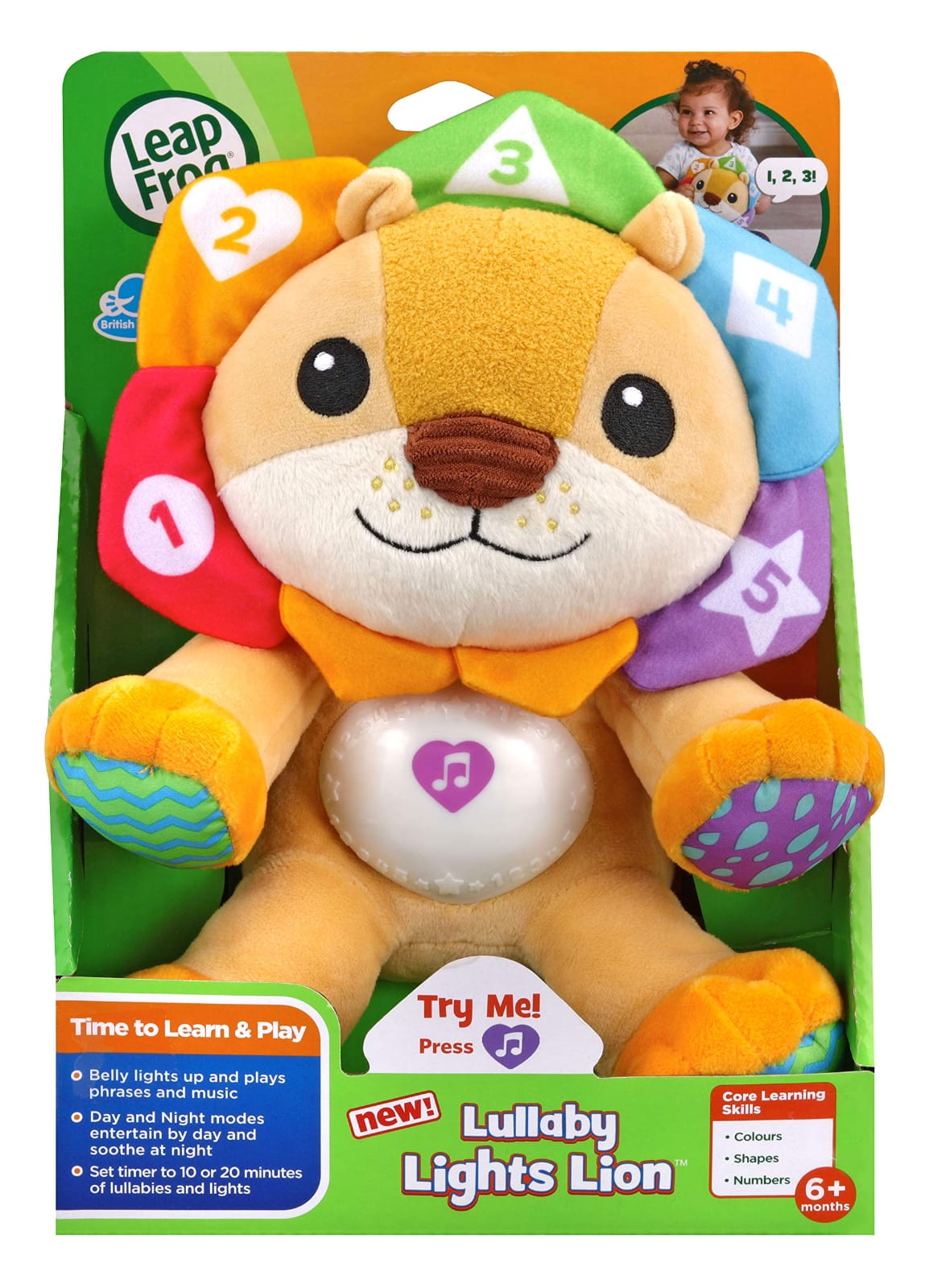León abrazos y caricias Leap frog