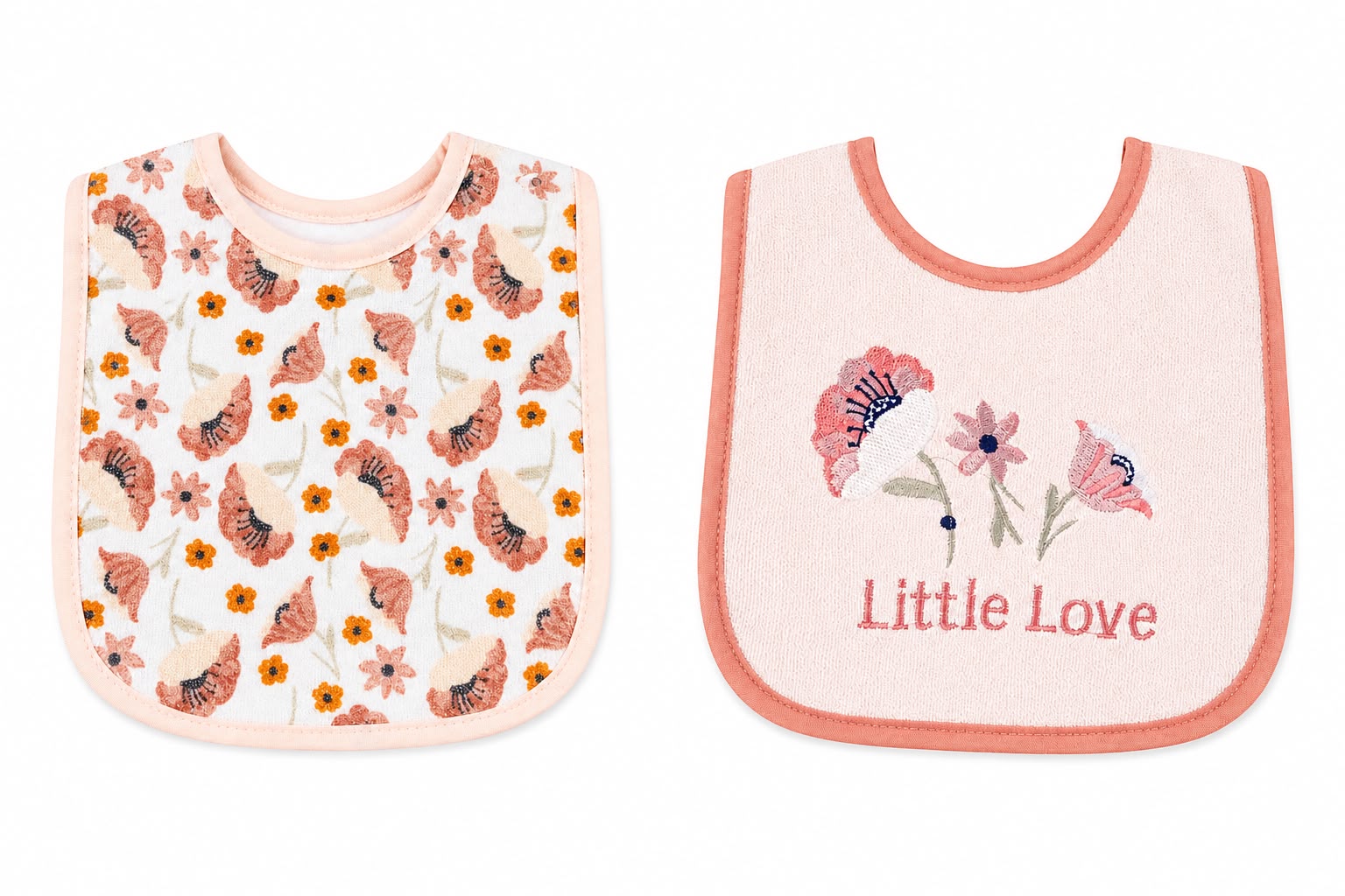 Set de 2  baberos Wakids