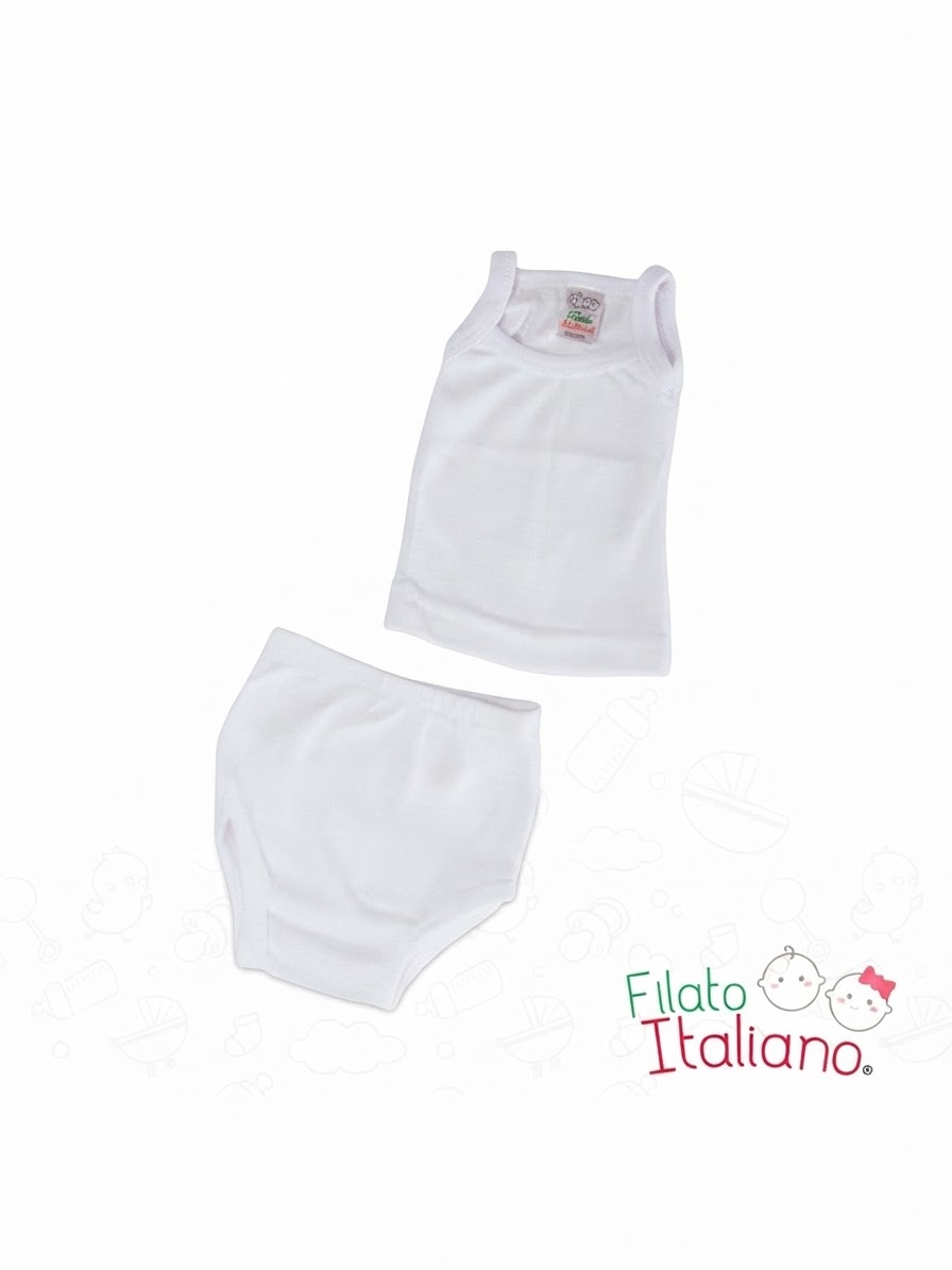 Camiseta y calzón  filato Italiano