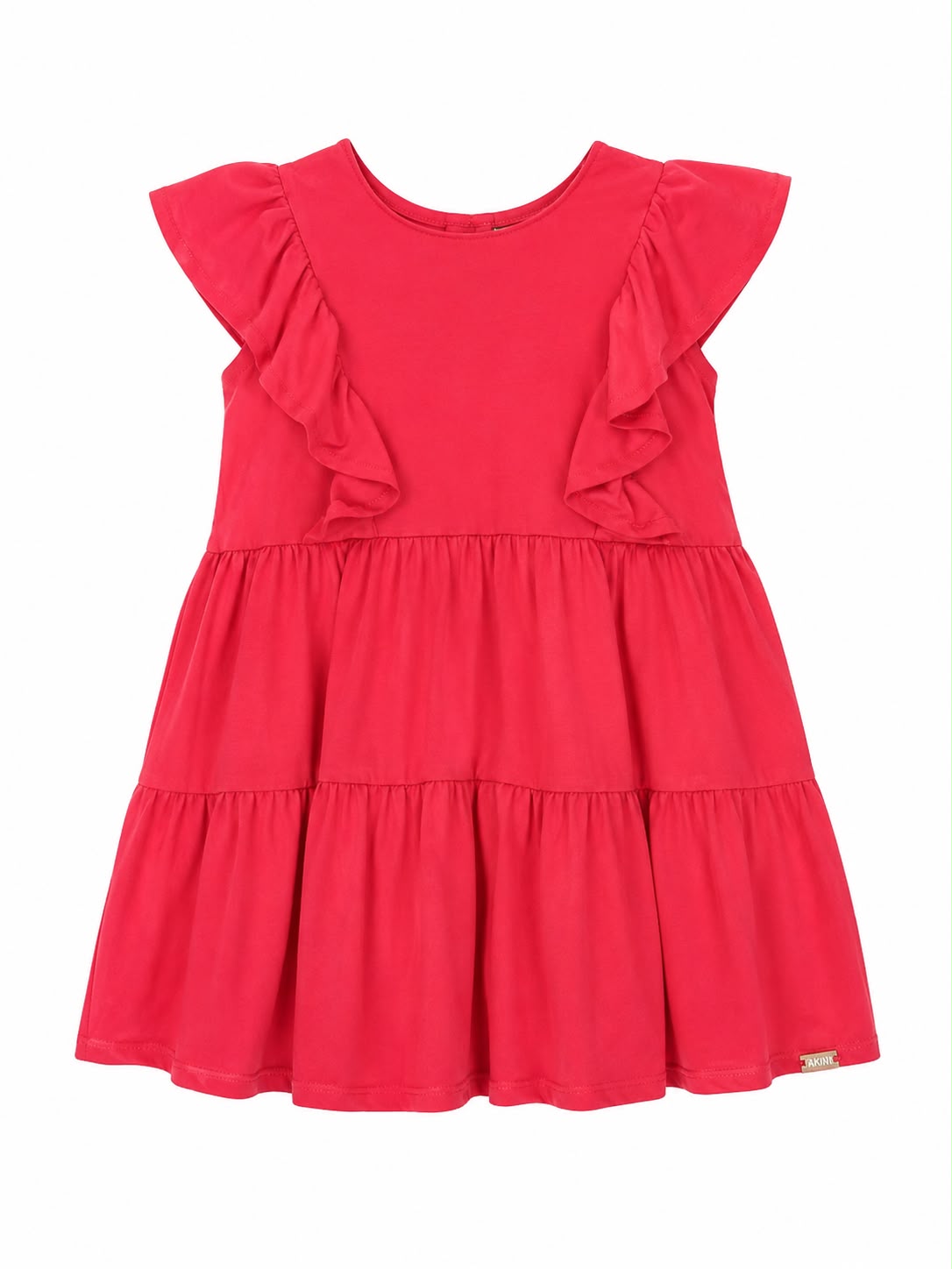Vestido rojo vuelos Infanti