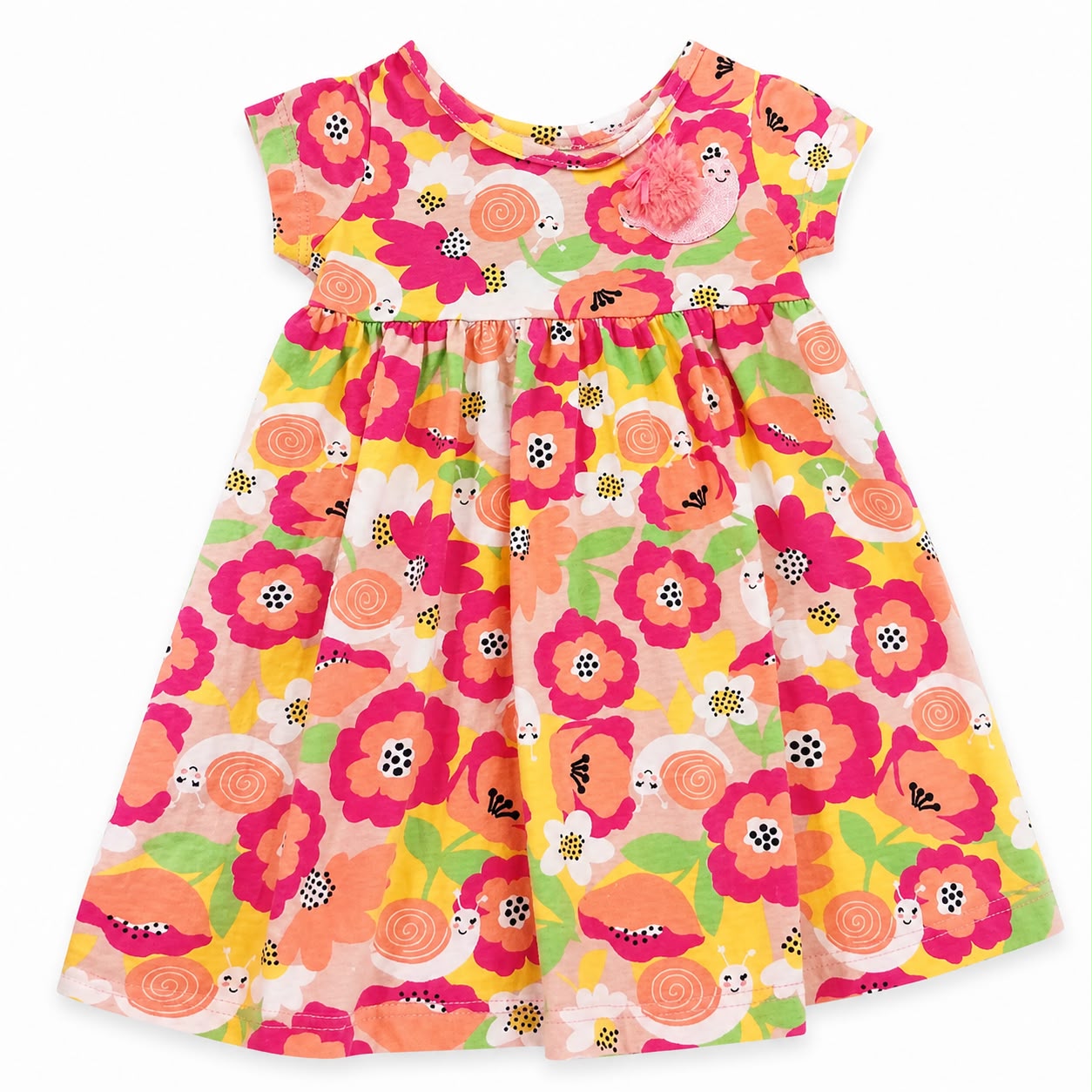 Vestido de flores primaveral Kyly