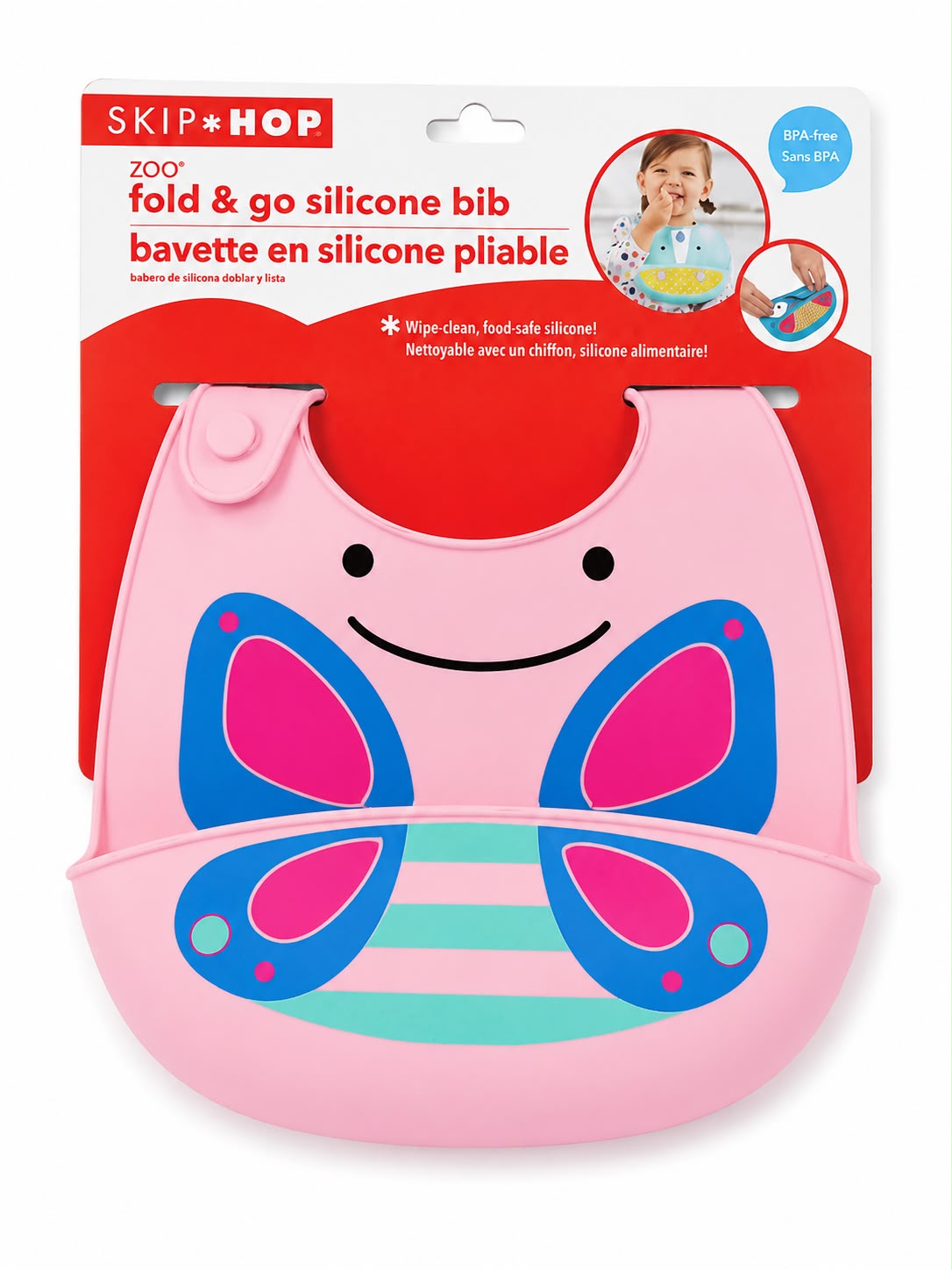 Babero mariposa Skip hop