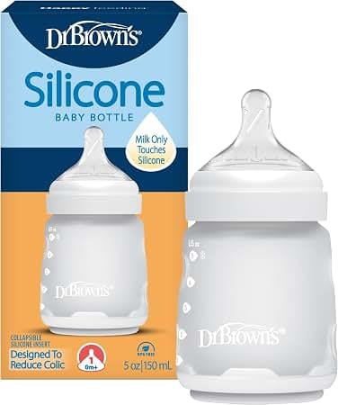 Chupón de silicona  anticólicos 5 oz- 0 + Dr Browns