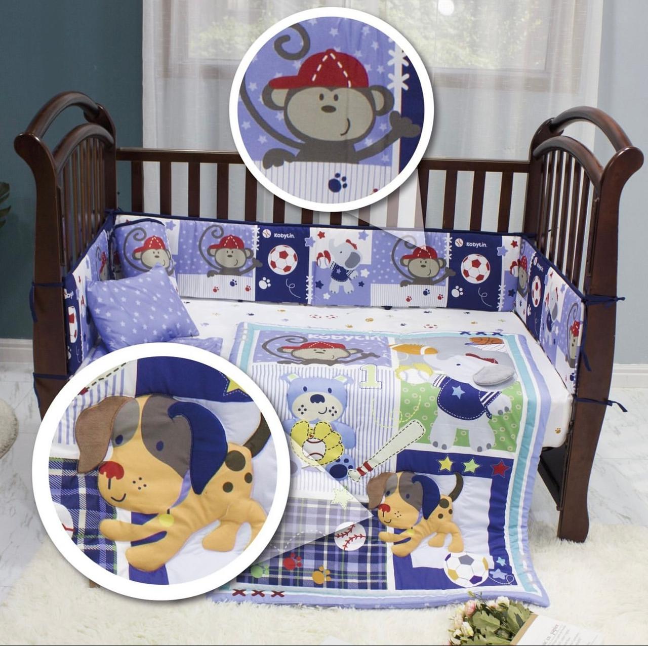 Juego de cuna luxe 5 piezas Kobytin