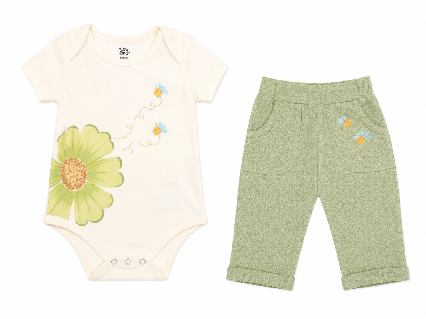 Conjunto de pantalón para bebé Kids land